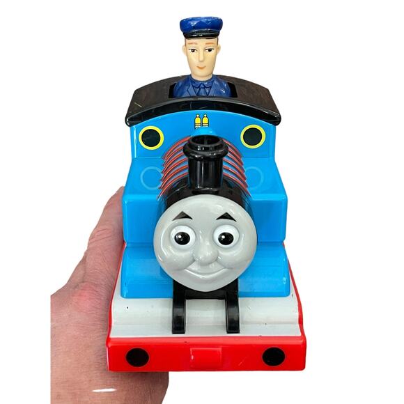 Thomas Train Engine Friction Push N Go Toy & Conductor 2007 Hit Toy Toddler Work - Picture 6 of 11